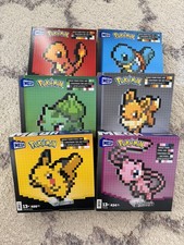 MEGA Pokémon Pixel Art Bundle - Pikachu Bulbasaur Charmander Squirtle Eevee Mew 