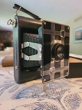 Kodak Jiffy Six-20 Folding Camera 1930's, Super Nice! Art Deco Camera & Orig Box