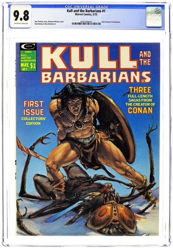 Kull and the Barbarians #1 CGC 9.8 1975 4567758002