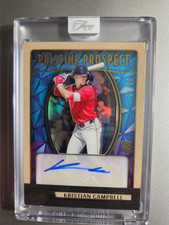2025 Panini Three and Two Pristine Prospect Signatures #PPS-KC Kristian Campbell