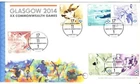GB 2014 GLASGOW COMMONWEALTH GAMES  FDC