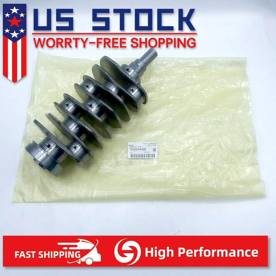 OEM New For 2004-18 Subaru Impreza WRX STI EJ257 Crankshaft 12200AA430 - Изображение 3 из 4