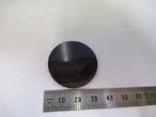 OPTICAL GLASS DARK BLUE FILTER LASER OPTICS LENS AS PICTURED U8-A-126