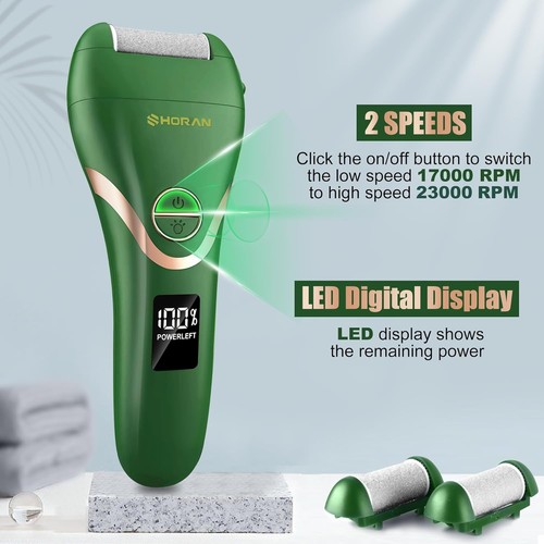 Comfortable Electric Foot Callus Remover - Fast Dead Skin Removal with 2 Speeds - Picture 5 of 14