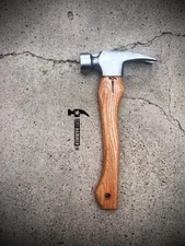 Bad-Hammer WarHammer / Unmarked 1.12lb Cali Head on Red Oak 12.5in Handle