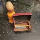 Gillette 1930's New Bar Handle DE Safety Razor Set in Case  CLEAN — photo 2
