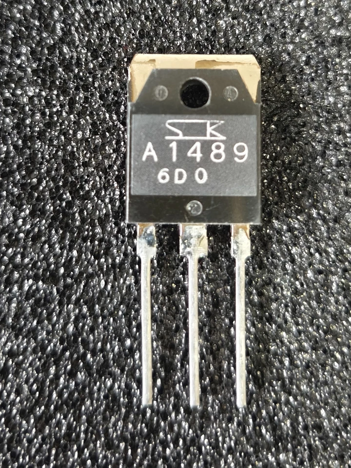 2 Stück - 2SA1489 SANKEN PNP Transistor TO3P 6A 80V 60W 2pcs - Bild 1 von 1