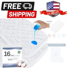 Bassinet Mattress Pad Cover 33" x 20"-Fit for Koola Baby, Mika Micky, ANGELBL...
