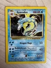 Pokémon TCG Gyarados Base Set 6/102 Unlimited Holo Rare WOTC - HP/DMG