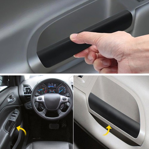 Pair Right+Left Black Door Handle Grab Trim For Ford Molding Escape - Picture 2 of 10