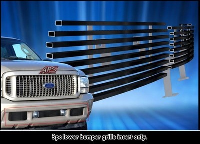 APS Stainless Billet Bumper Grille Black 99-04 Super Duty/Excursion GR06HEC88J
