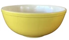 Pyrex #404 Yellow Nesting Mixing Bowl 4 Qt Vintage Primary Color