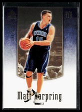 2004-05 SP Signature Edition #96 Matt Harpring Gold #/25 Utah Jazz