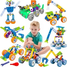 11 in 1 STEM Kits Building Toys for Kids Ages 4-8 5-7, Stem Toys for 4 5 6 7 ...