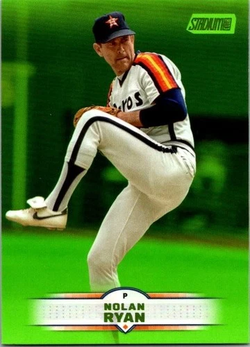 2025 Topps Stadium Club Nolan Ryan #79 Green Parallel Houston Astros Insert Card