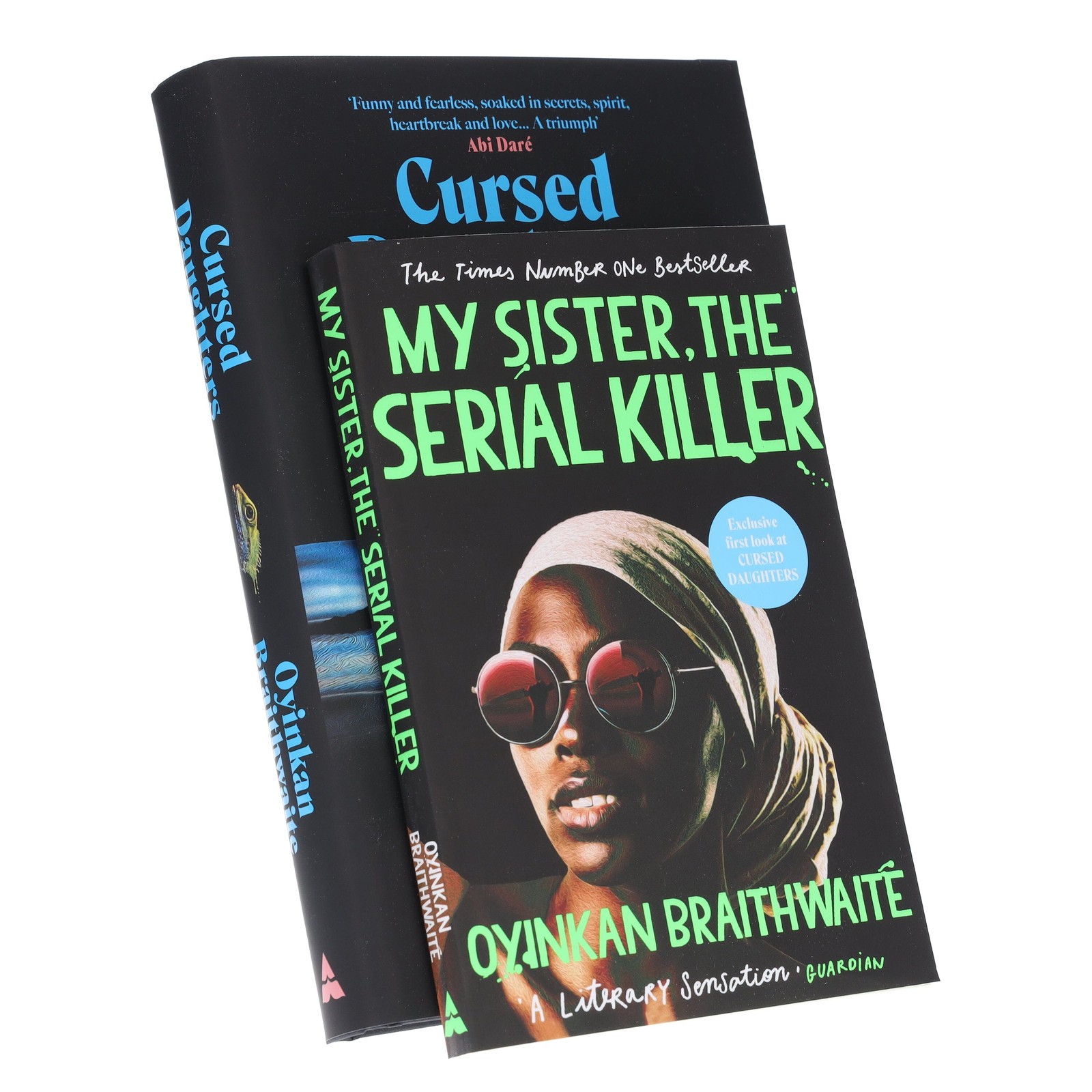 My Sister, the Serial Killer & Cursed Daughters by Oyinkan Braithwaite 2 Books