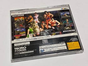 Dead or Alive Boxed No Manual Sega Saturn SS In Stock TECMO Japan import