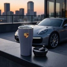 Porsche Insulated Cup Purple Limited Edition 450ml Stainless Steel Travel Cup