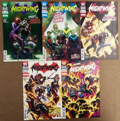 5 COMICS NIGHTWING 57 à 61 DC 2019 - Photo 1/2