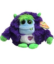 Monstaz- Frankie the Monster, Glitter Eyes, MWMT Stuffed Animal Toy