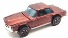 Vintage Hot Wheels Redline 1969 Red Mercedes Benz 280SL - Dark Int., HONG KONG