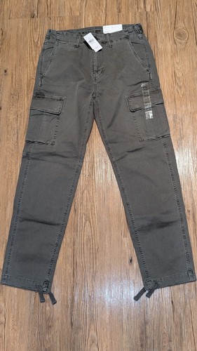 American Eagle AE Flex Lived-In Cargo Pant 29x32 Olive Moss NEW WITH TAGS 4