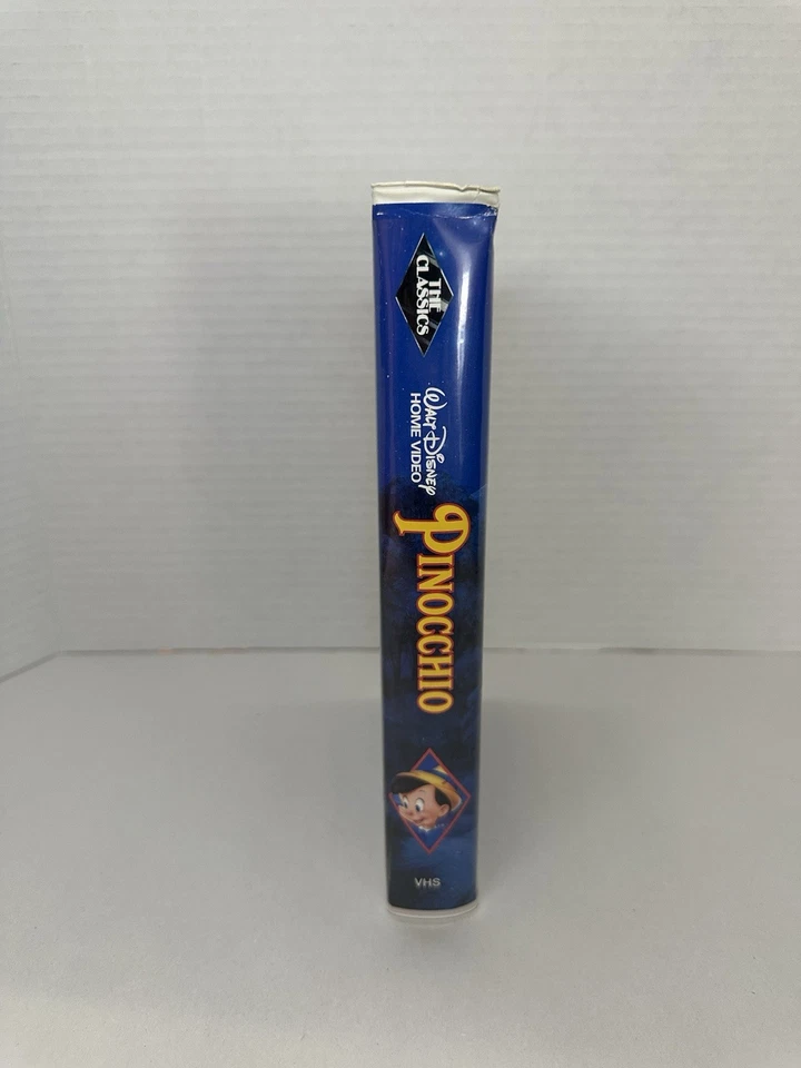 Walt Disney Pinocchio (VHS, 1993) Black Diamond  Rare DEMO TAPE Promo Foto 2 de 4