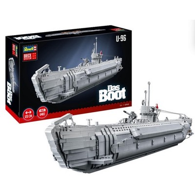 Revell 00960 Brick System U-Boot ''Das Boot'' U-96 Klemmbaustein Set
