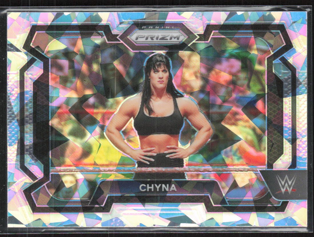 2024 Panini Prizm WWE #38 Chyna Ice Prizms (D)