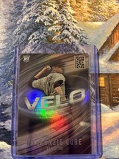 MacKenzie Gore 2022 Capstone Velo holo SP #V-2 ROOKIE CARD San Diego Padres. rookie card picture