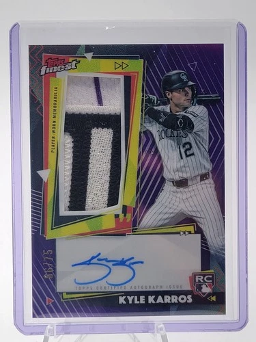 2026 Topps Finest Kyle Karros Purple (RAW)