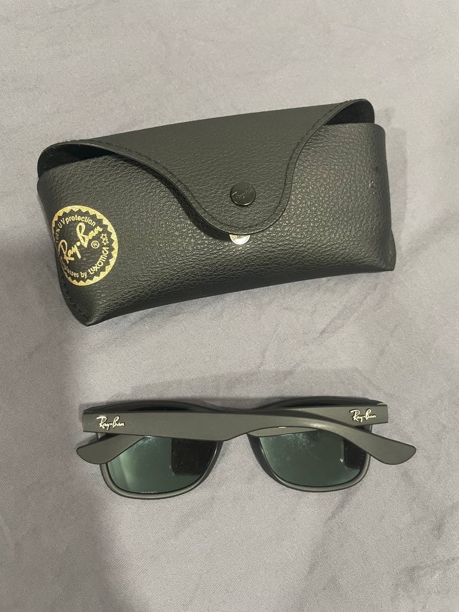 Ray Ban Jr T Wayfarer Liteforce Sunglasses in Black and Blue RJ9052S View 5