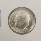 1961 P Roosevelt Dime 90% Silver AU Philadelphia Minted