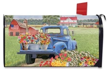 Briarwood Lane Day On The Farm Spring Large / Oversized Mailbox Cover