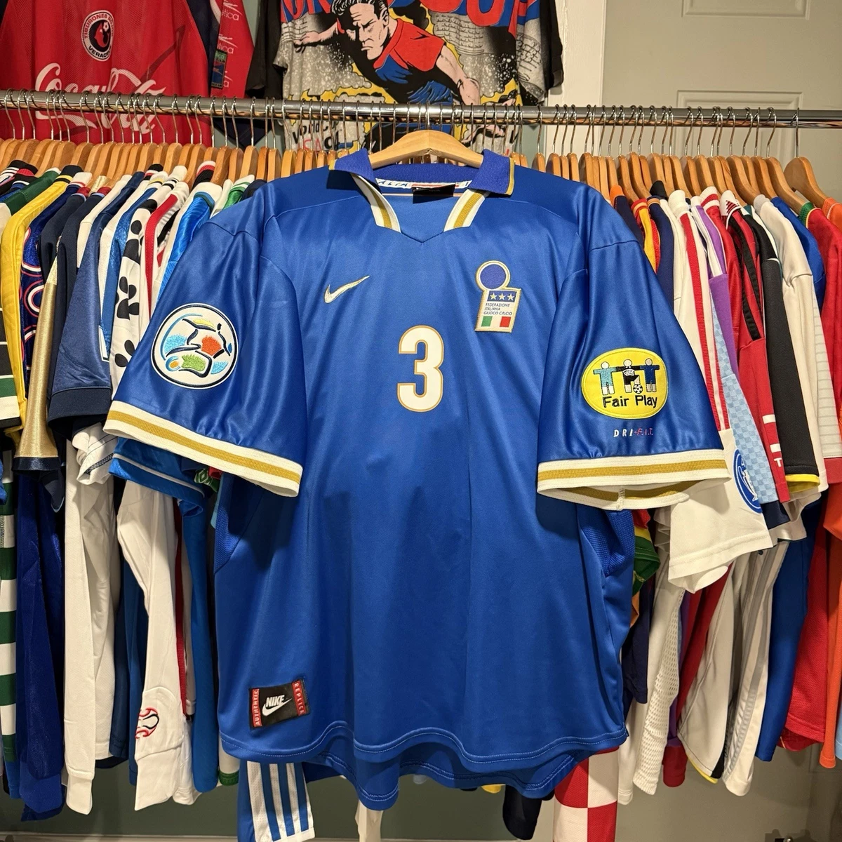 Nike Italy National Team Soccer Fan Apparel & Souvenirs for sale