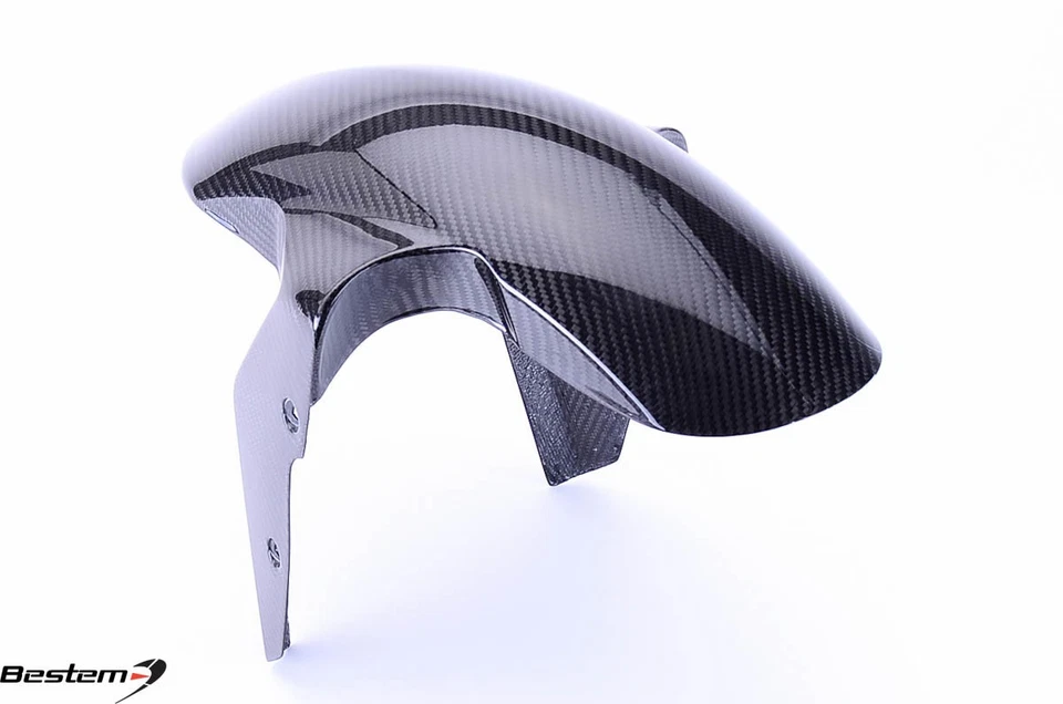 2015-2025 BMW S1000XR 100% Carbon Fiber Front Fender Mud Guard Twill Weave Foto 4 de 4