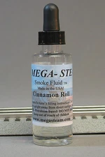 MEGA-STEAM CINNAMON ROLL LIQUID SMOKE FLUID jts lionel engine scented JTM109 NEW