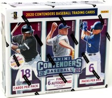 2020 PANINI CONTENDERS BASEBALL HOBBY BOX BLOWOUT CARDS