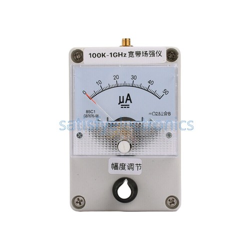 100KHz-1000MHz Field Strength Indicator Meter RF Signal Level Meter + Antenna - Picture 8 of 9