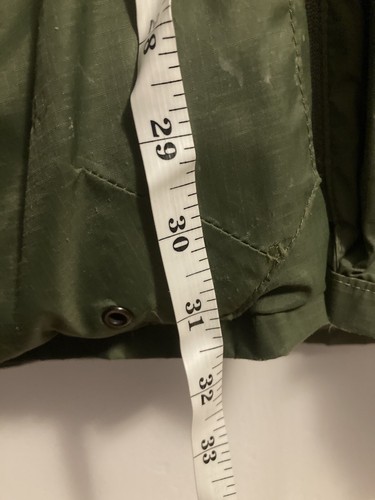 Barbour Field Windbreaker Jacket Green Olive Khaki Size L *Read Description* - Picture 6 of 7