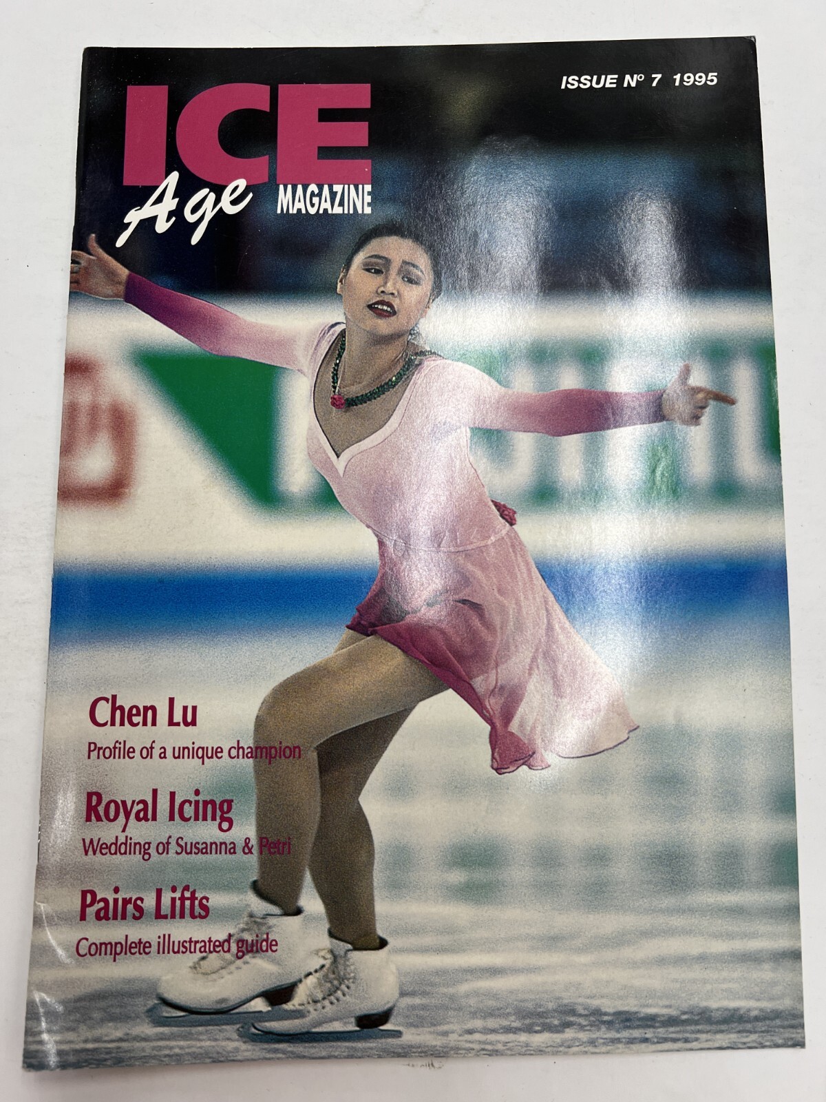 Ice Age Magazine No. 7 1995 Issue Featuring Chen Lu Profile of a Unique Champion