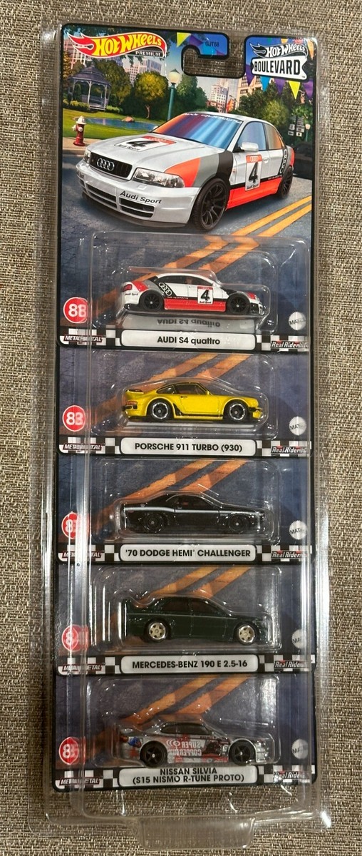 2023 Hot Wheels Premium Boulevard Complete Set # 81-85 ,Free