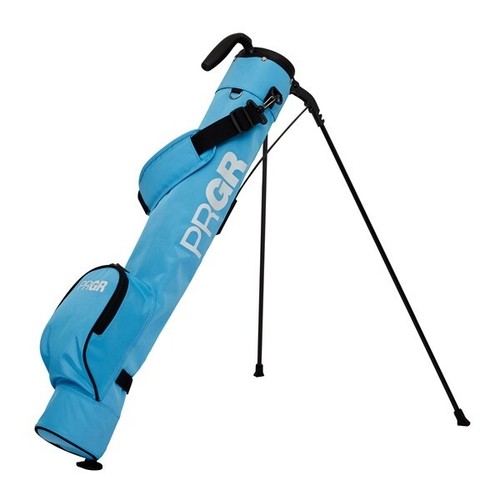 PRGR Golf Carry Pencil Stand Sunday Bag Hold 4-5 Clubs 47in Unisex 2023 Sky Blue - Picture 2 of 5
