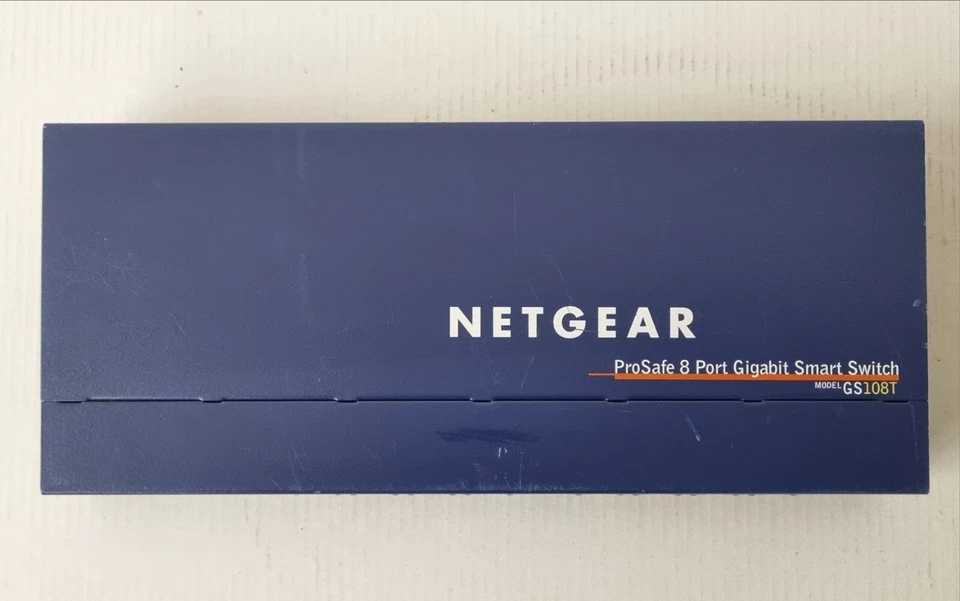 Netgear Gs108t v1 Pro Safe 8 Port Gigabit Switch