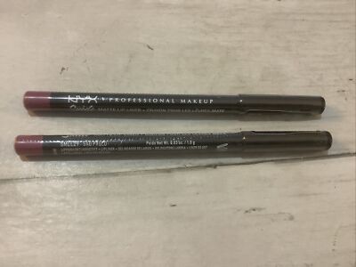 Lot Of 2 NYX Nyx suede matte lip liner smll29 san paulo/glitz Makeup