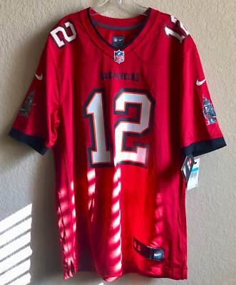 NIKE Tampa Bay Buccaneers Tom Brady On Field NFL Football Jersey Men's all  sizes