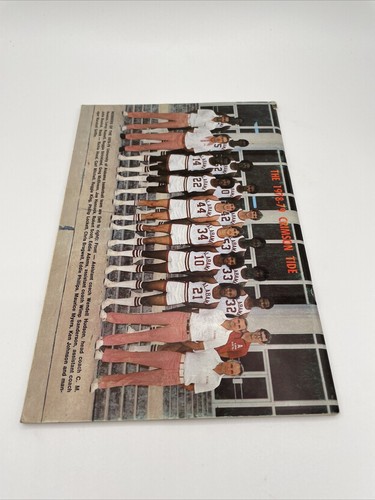 Alabama Basketball Media Guide 1978-79, raro Reggie King todo americano - Imagen 2 de 3