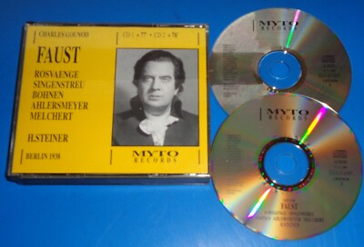 Steiner/Rosvaenge/Singenstreu/Bohnen GOUNOD Faust - Myto 2 CD