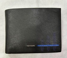 Portafogli, navigare, nero  9,5 × 12,5 × 1,5