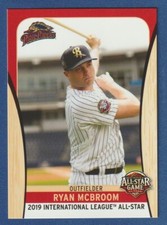 RYAN MCBROOM 2019 Choice RC International League All Star #32 Yankees Rookie!